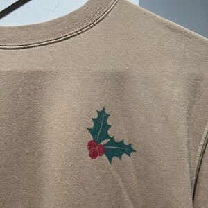 Living Fully by Mallory Ervin holiday sweatshirt